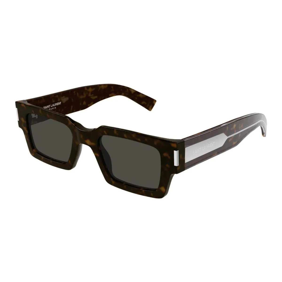 Saint Laurent SL 572 Havana with Silver/grey 002 Sunglasses