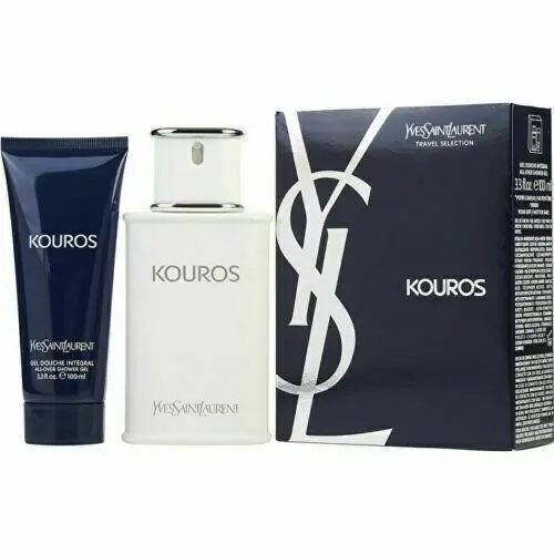 Kouros Cologne 2 PC Gift Set  3.3oz 100ml by Yves Saint Laurent