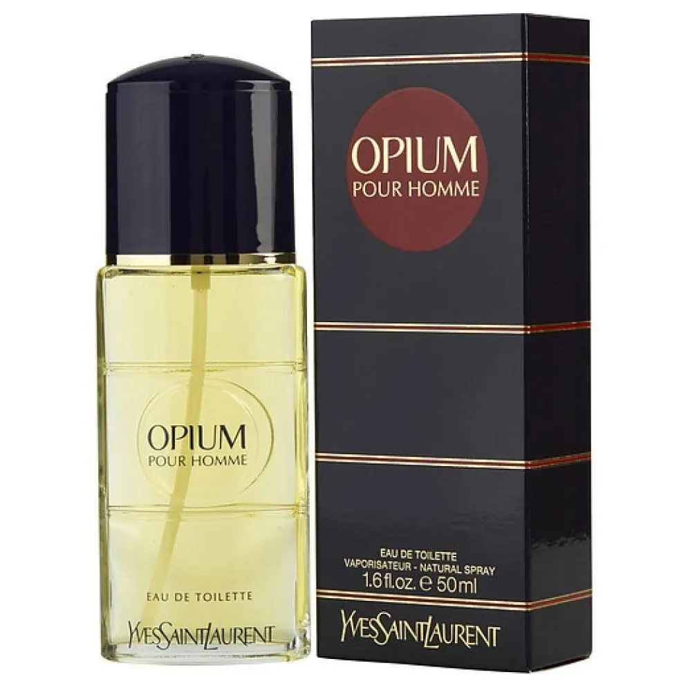 Opium Pour Homme Men by Yves Saint Laurent 1.6 oz Eau de Toilette Spray