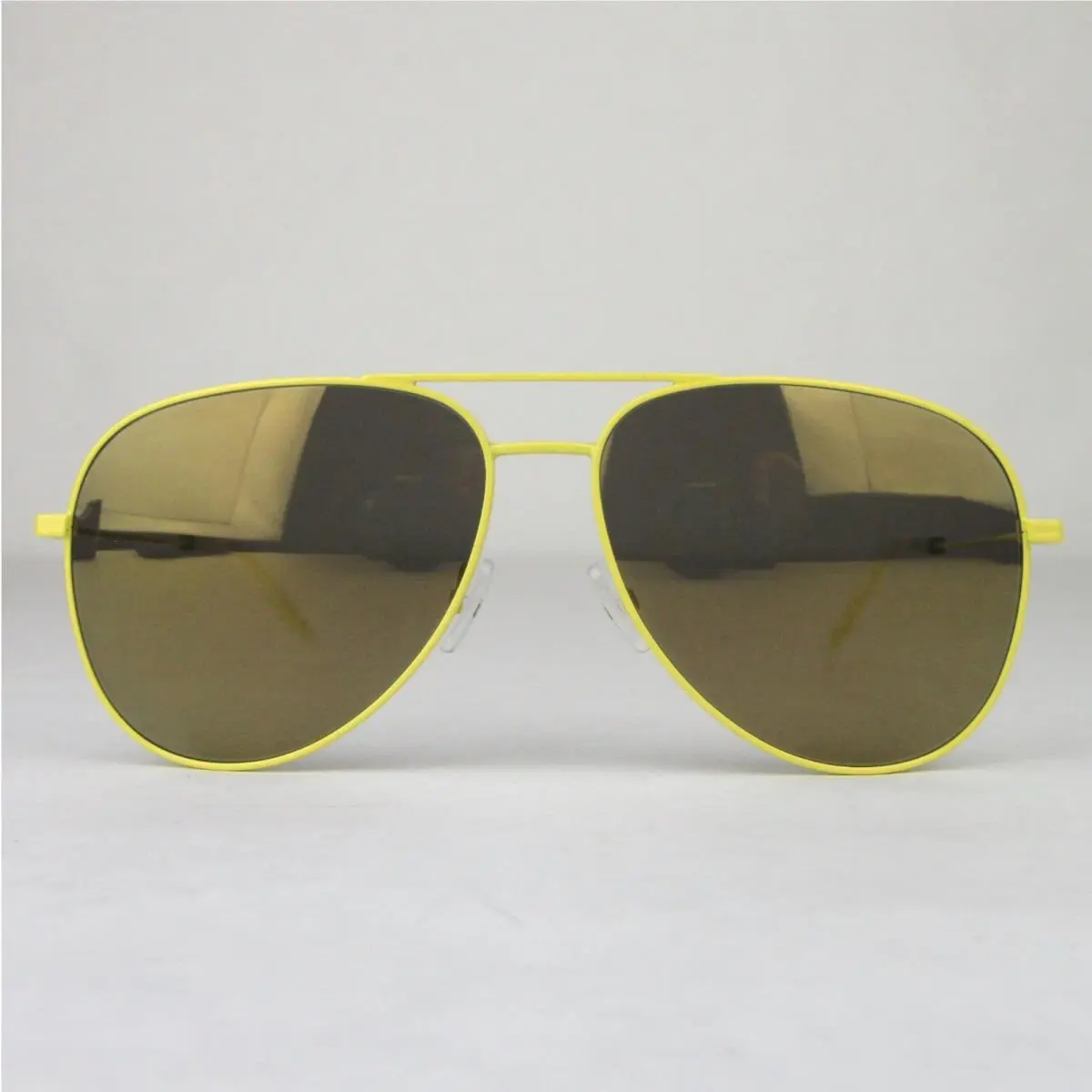 Saint Laurent Yellow Metal Aviator Classic 11 Sunglasses Abwja 322608 7502 by Yves Saint Laurent