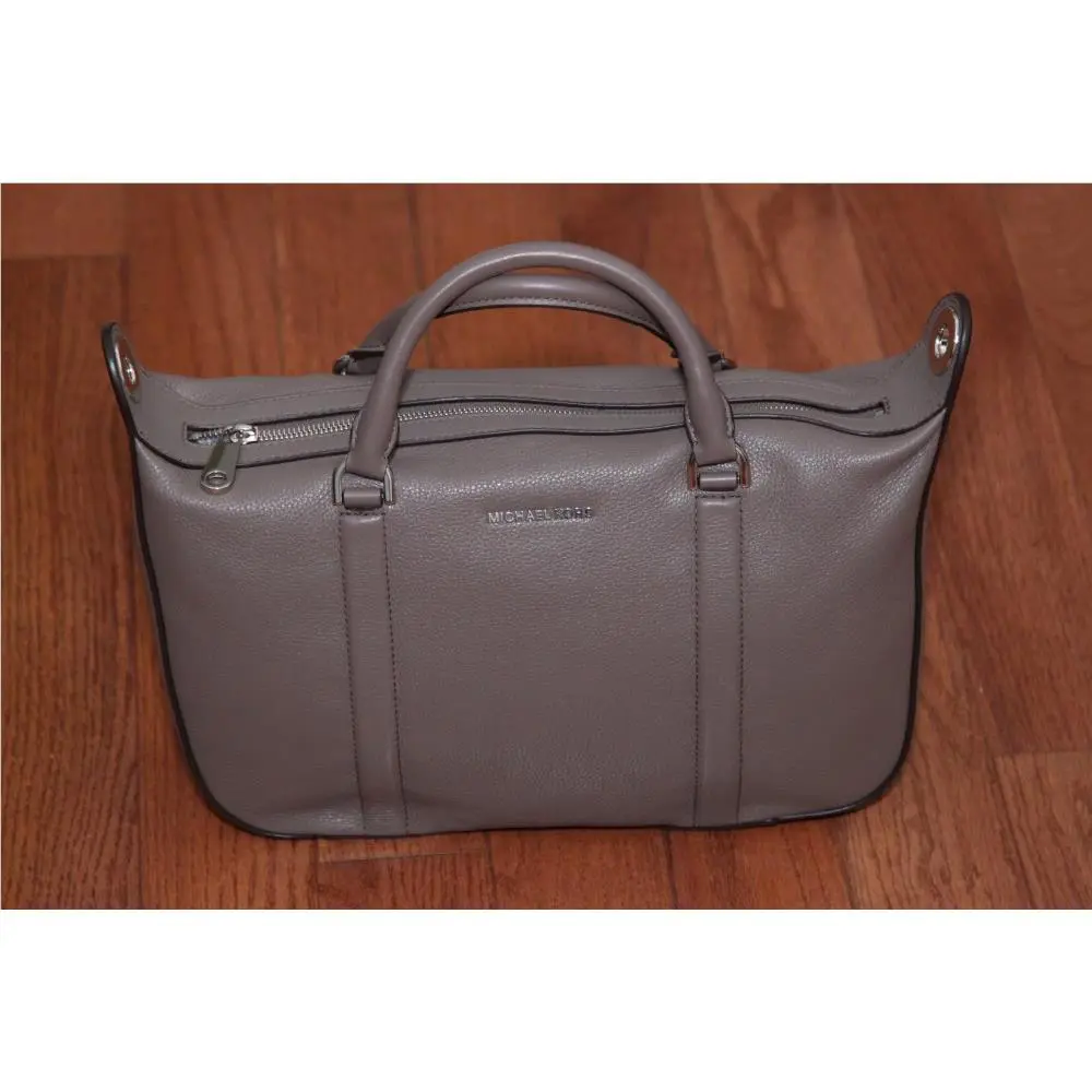 Michael Kors Raven Large Satchel Handbag Tote Purse Cinder