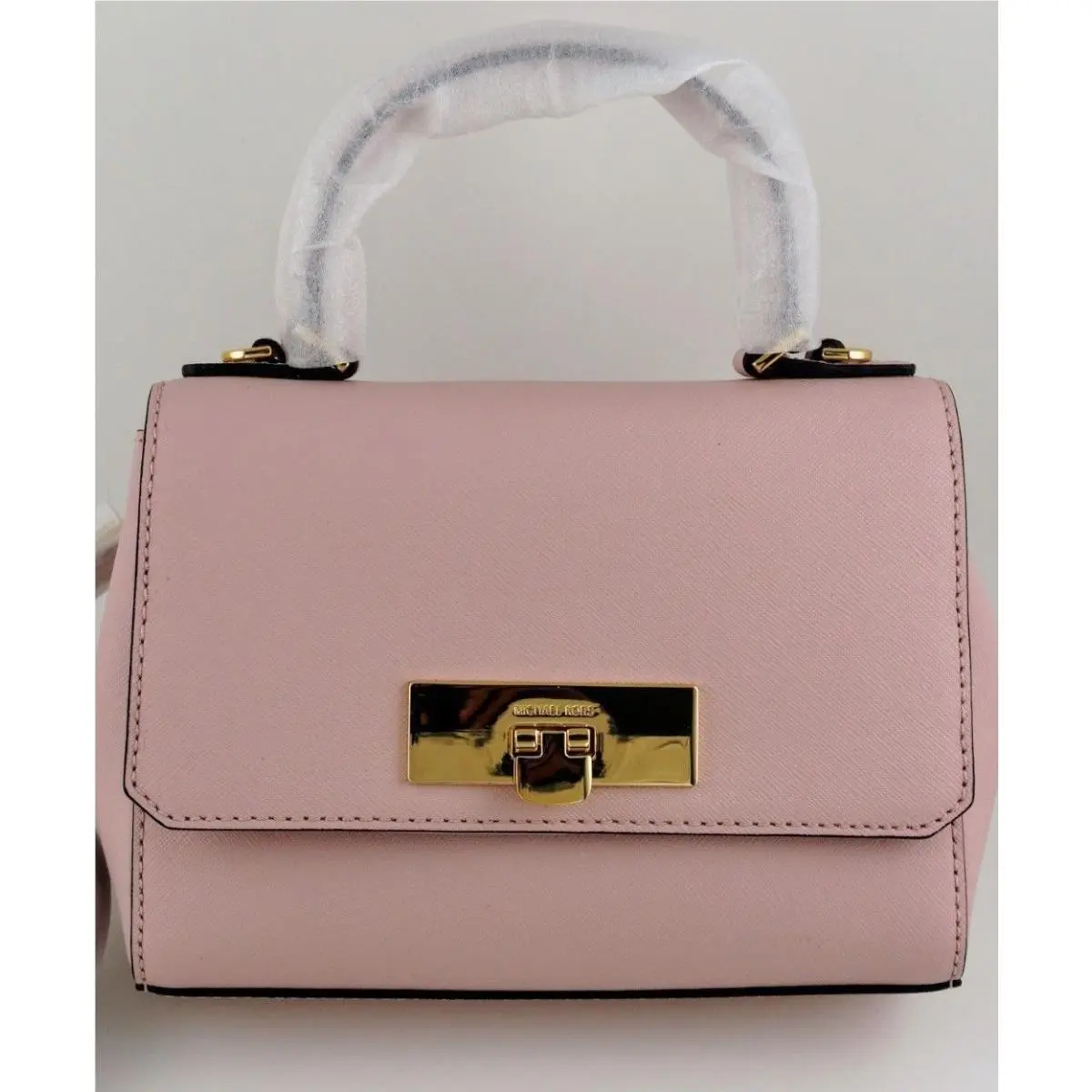 Michael Kors Callie Small Top Handle Satchel Handbag Blossom Pink