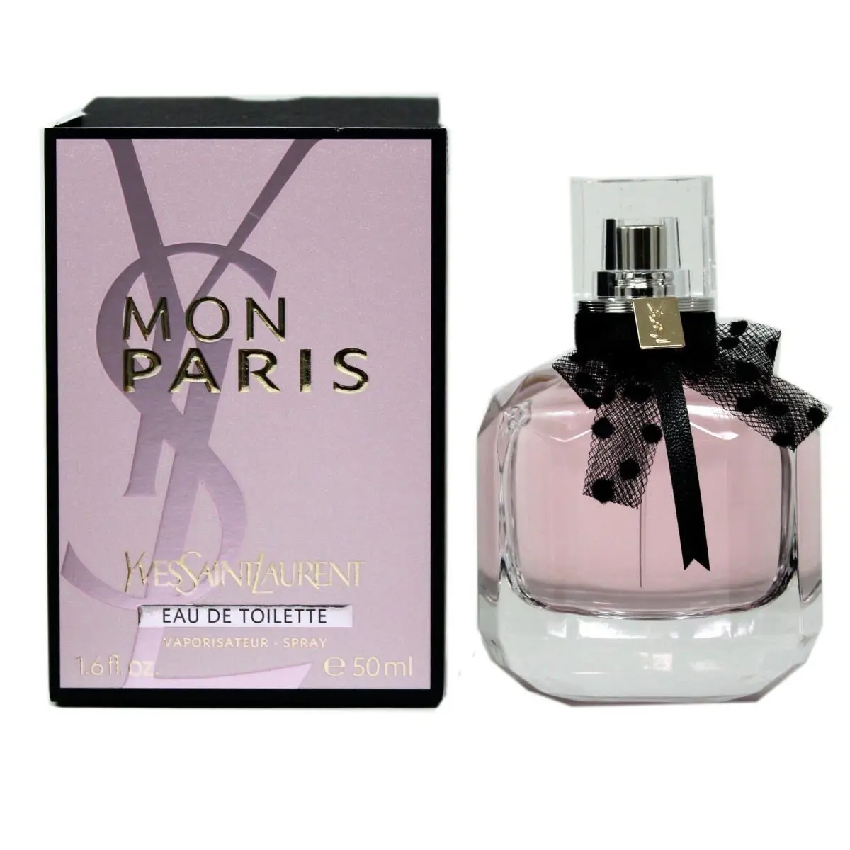Mon Paris Eau DE Toilette Natural Spray 50 ML/1.6 Fl.oz. D by Yves Saint Laurent