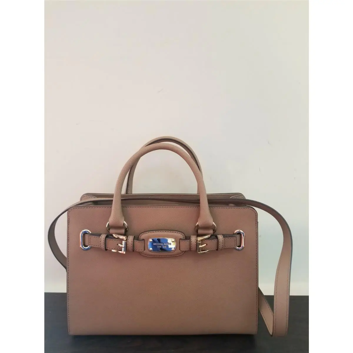 Kors Saffiano Leather Hamilton East West Satchel 38H7YHMS3L