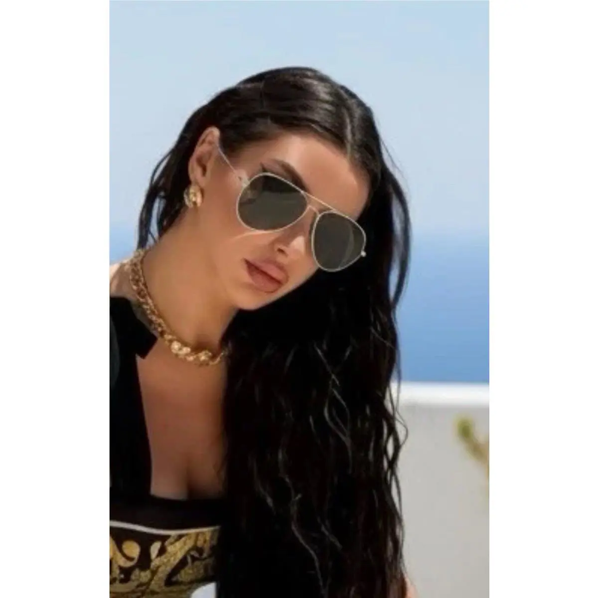 Saint Laurent Aviator Sunglasses