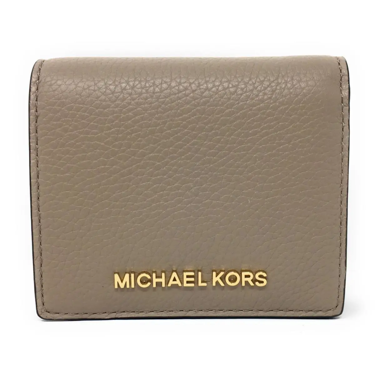 Michael Kors Jet Set Travel Medium Leather Card Case Wallet: Truffle
