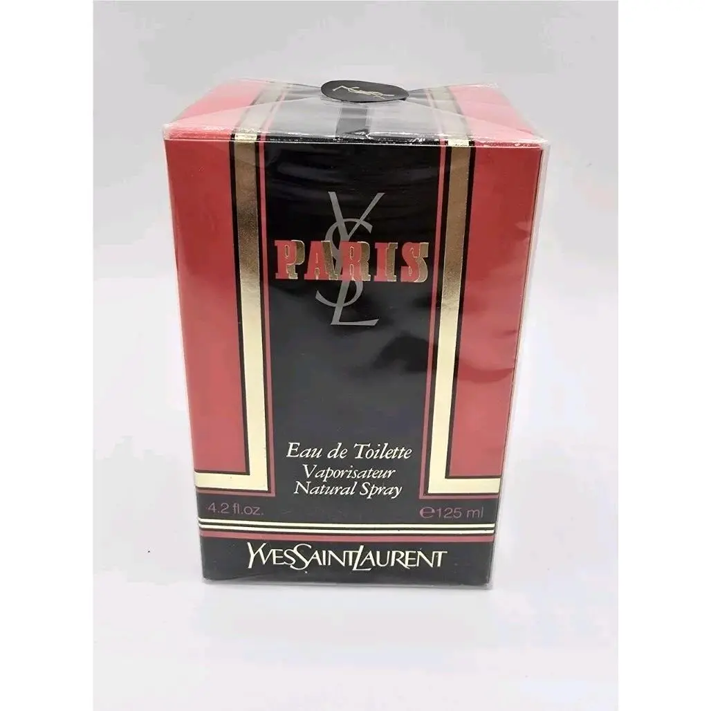 Vintage Paris Yves Saint Laurent Eau De Toilette Natural Spray 4.2 fl Oz 125 ml