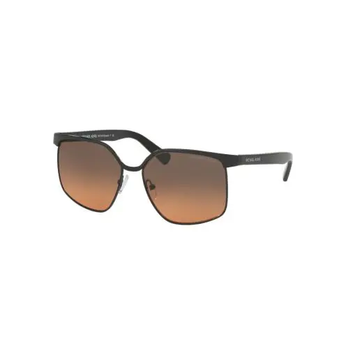 Michael Kors Sunglasses August MK1018 114618 56 Black Grey / Orange Gradient