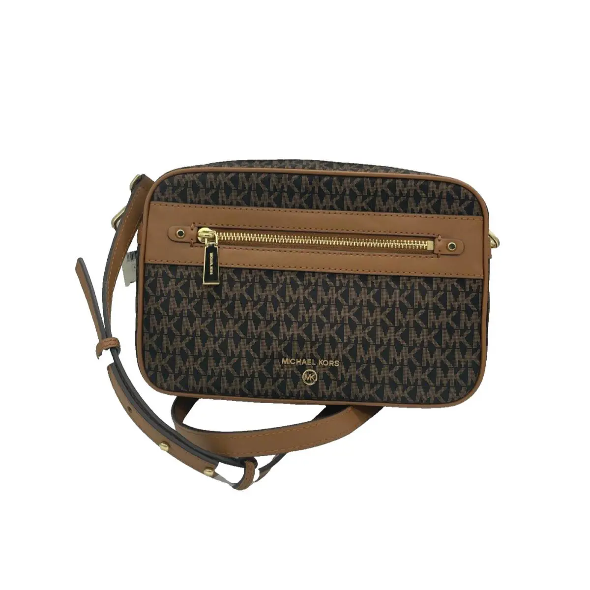 Michael Kors Jet Set Charm Large Crossbody Bag Brown Acorn