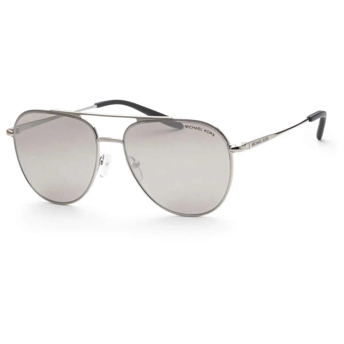 Michael Kors Men`s Silver Oval Sunglasses MK1093-12356G