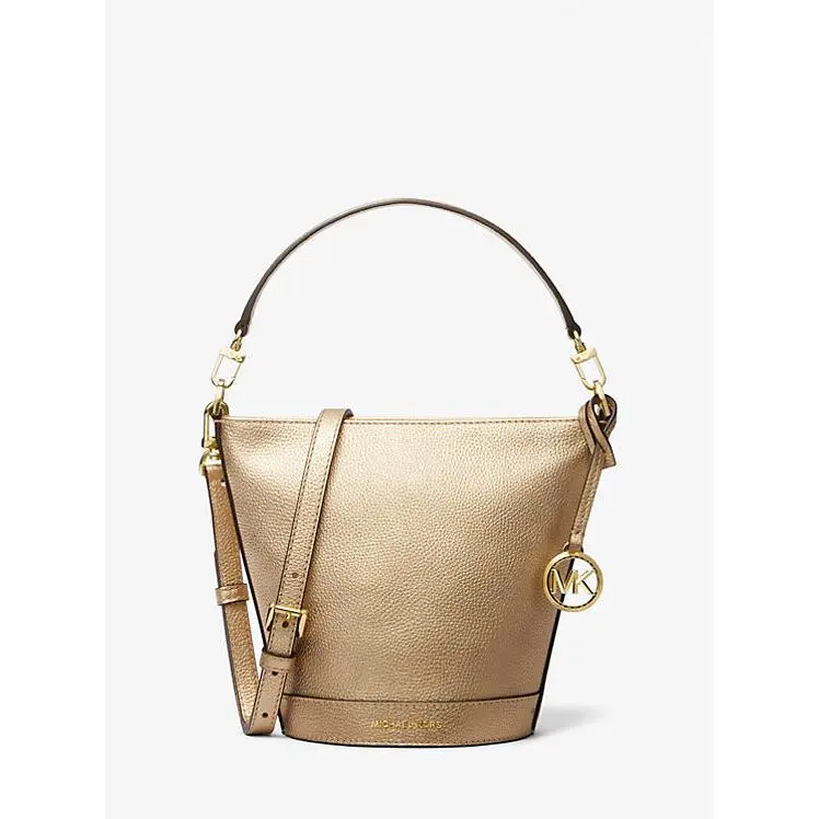 Michael Kors Townsend Small Top Zip Convertible Crossbody Pale Gold