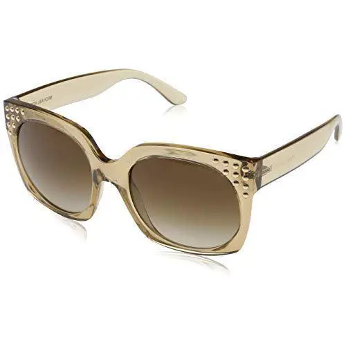 Michael Kors Destin MK2067 Sunglasses 334313-56 - Light Brown-crystal Frame MK2