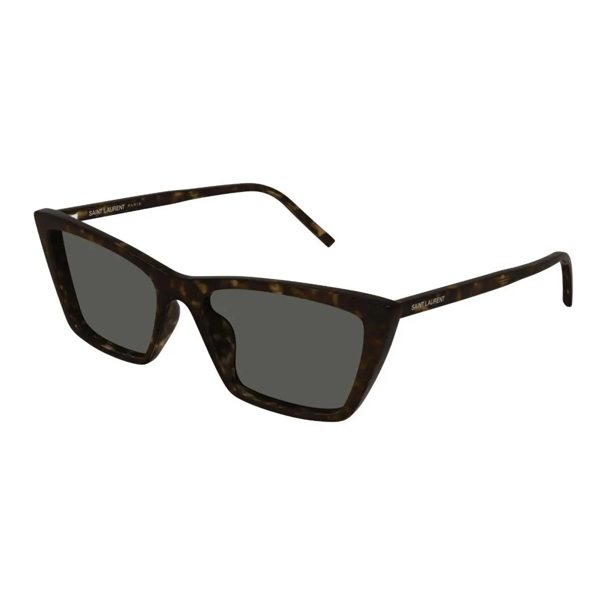 Saint Laurent Mica Thin Sun SL 737 Havana/grey 002 Sunglasses - Frame: Havana, Lens: Grey