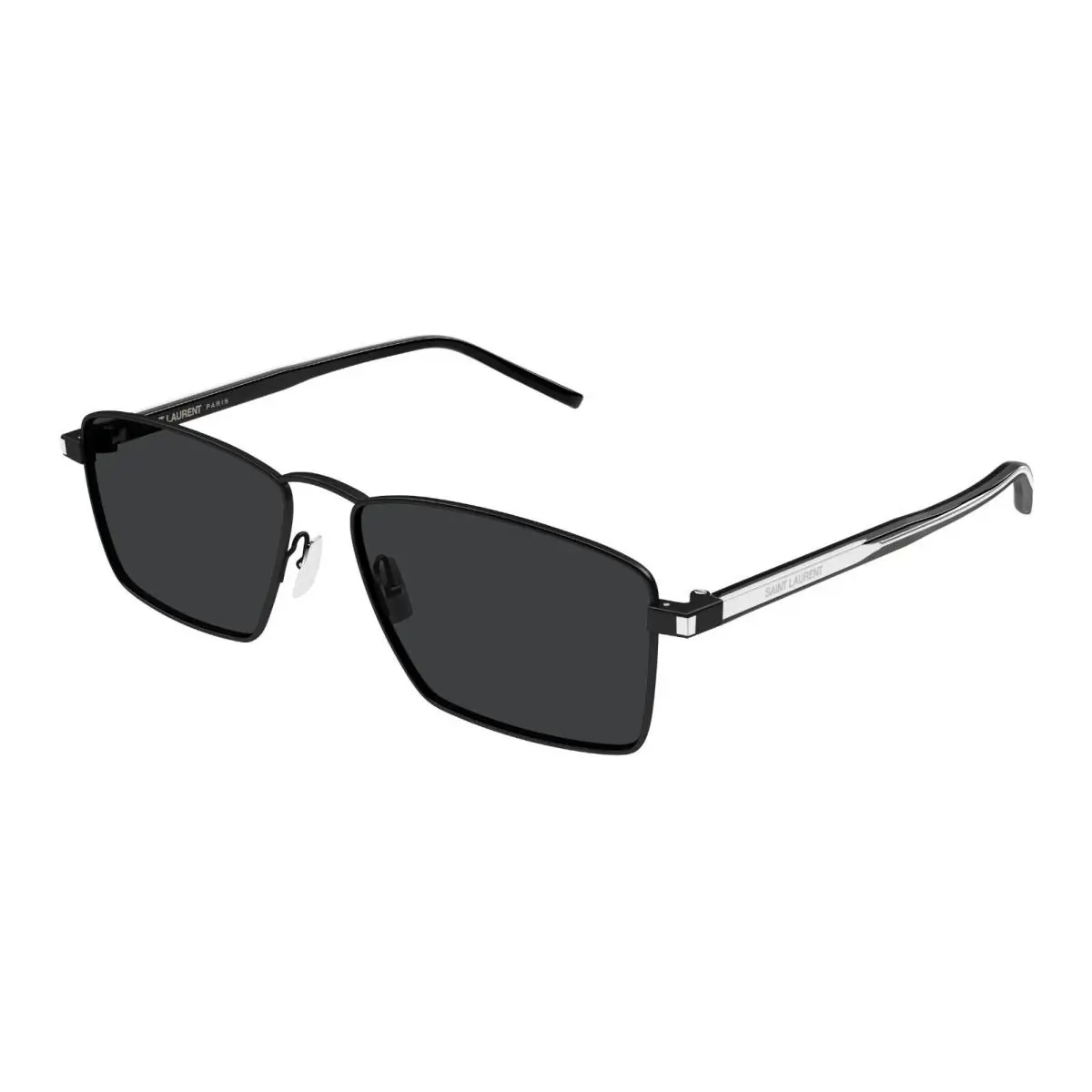 Saint Laurent SL 700 Shiny Black and Crystal/grey 001 Sunglasses