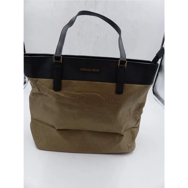 Michael Kors 38S1C0GT7J Womens Monogram Morgan Large Tote Bag IN Truffle