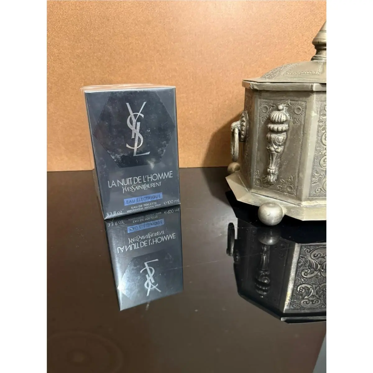 Ysl La Nuit De L`homme Eau Electrique Edt 100 ml 3.4 oz Rare by Yves Saint Laurent
