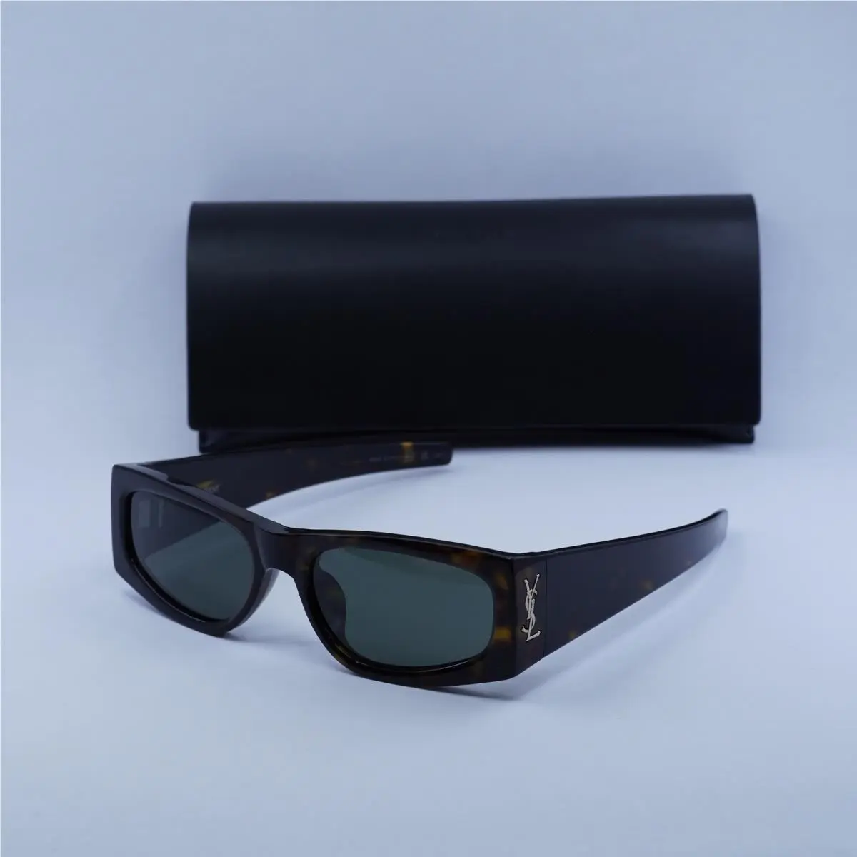 Saint Laurent SLM140/F 003 Havana/grey 56-18-130 Sunglasses by Yves Saint Laurent