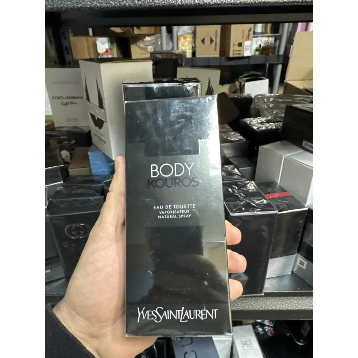 Kouros Body by Yves Saint Laurent Eau de Toilette Spray For Men 3.3 fl oz /100mL