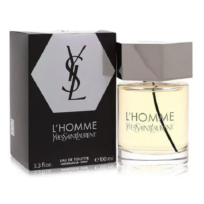 L`homme  Men 3.3 oz 100 ml Eau de Toilette Spray by Yves Saint Laurent