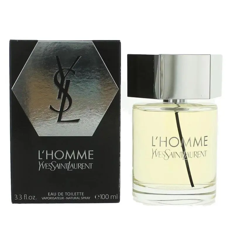 Ysl L`homme  Men 3.3 3.4 oz 100 ml Eau De Toilette Spray by Yves Saint Laurent