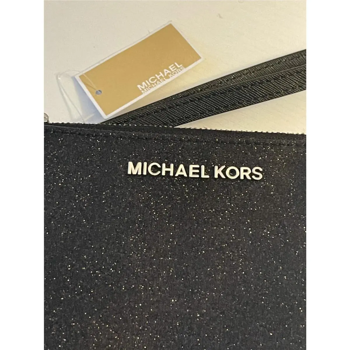 Michael Kors 35H7STVW70 LG Dbl Gsset Wrstlet Black