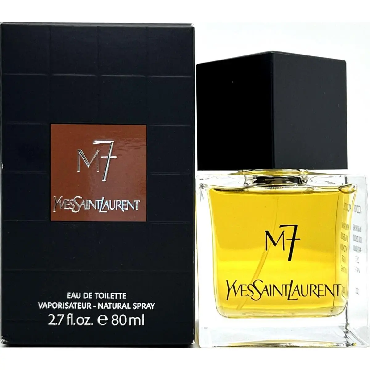 Yves Saint Laurent M7 Eau DE Toilette Spray For Men 2.7 Oz / 80 ml