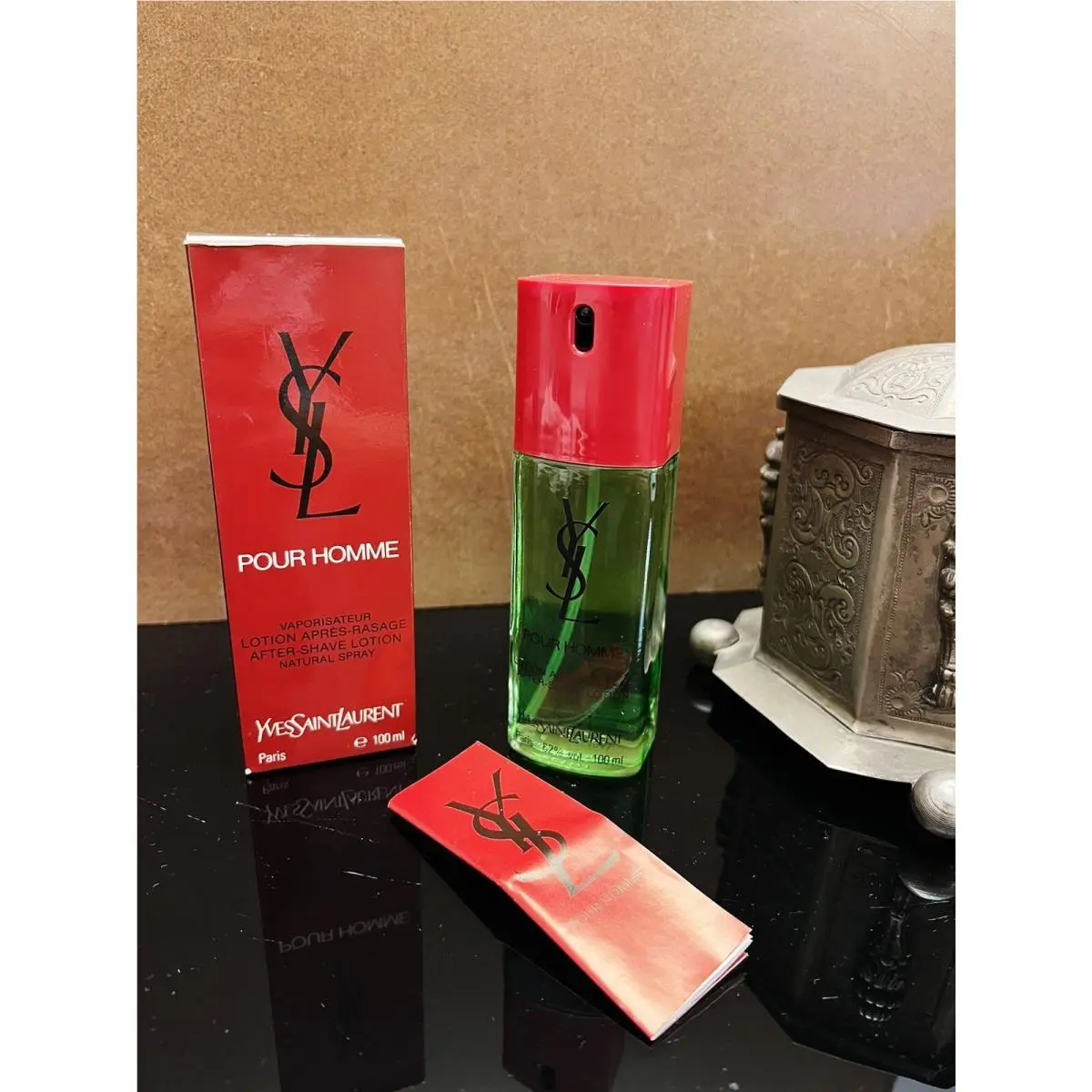 Prebarcode  Ysl Pour Homme Aftershave 100 ml 3.4 oz Spray by Yves Saint Laurent