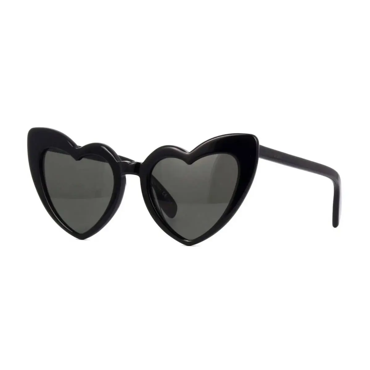 Saint Laurent Loulou SL 181 Black/grey 001 Sunglasses - Frame: Black, Lens: Gray