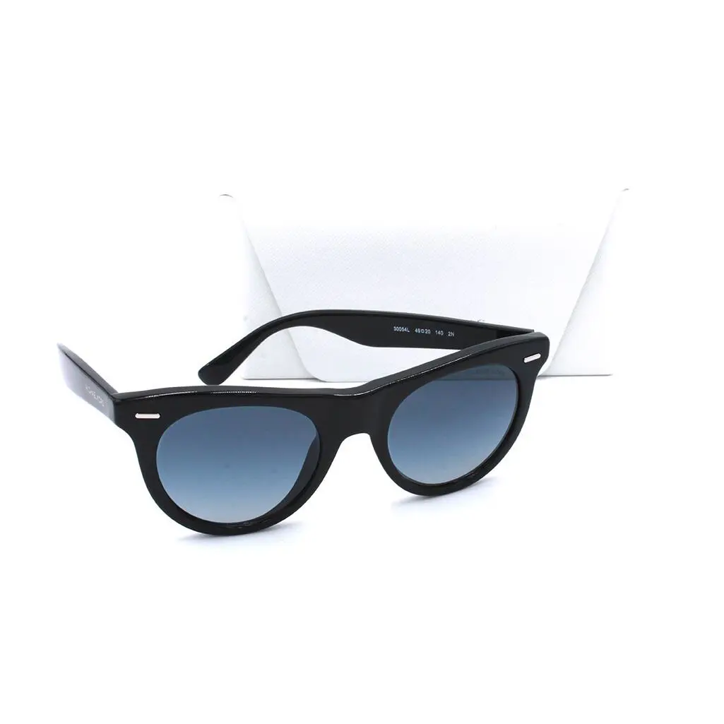 Michael Kors MK2074 30054L 49 Bora Bora Black Cat Eye Sunglasses w/ Gray Lenses