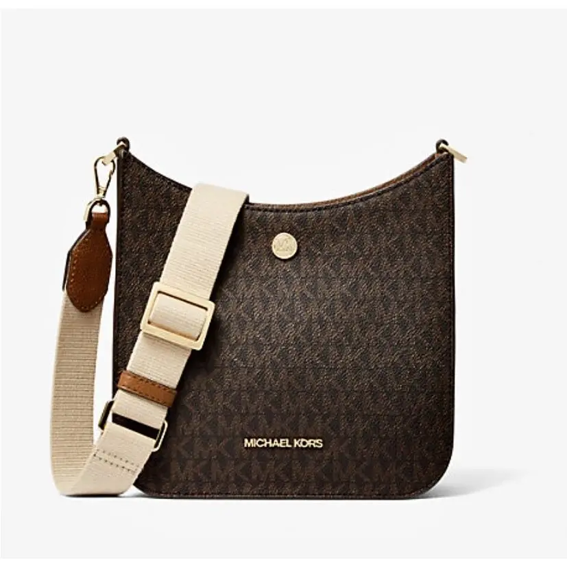 Briley Small Pebbled Leather Messenger Bag 35S1G7BM1B by Michael Kors