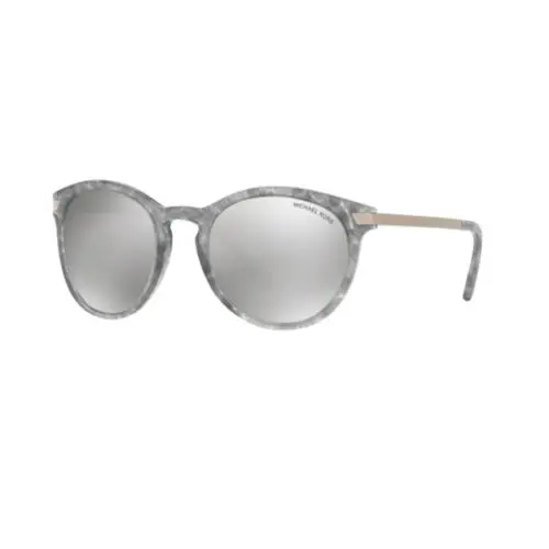 Michael Kors MK2023 31616G 53 Adrianna Iii Light Grey Women`s Sunglasses - Frame: Gray, Lens: LIGHT GREY GRADIENT