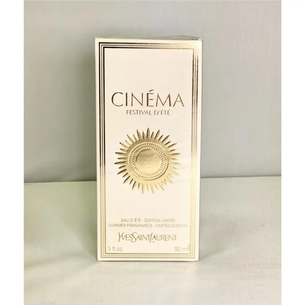 Cinema Festival D`ete Ysl Limited Edition Summer 3 oz 90ml Edt Eau D`ete Spray by Yves Saint Laurent