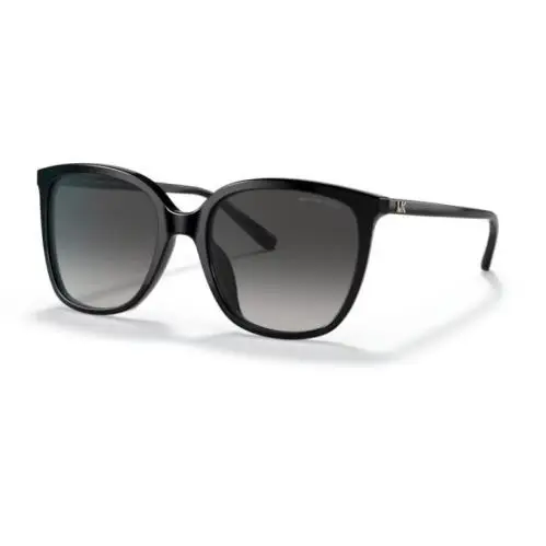 Michael Kors MK2137U 30058G Anaheim Black/dark Grey Gradient Sunglasses - Black/Dark Grey Gradient, Frame: Black, Lens: Gray