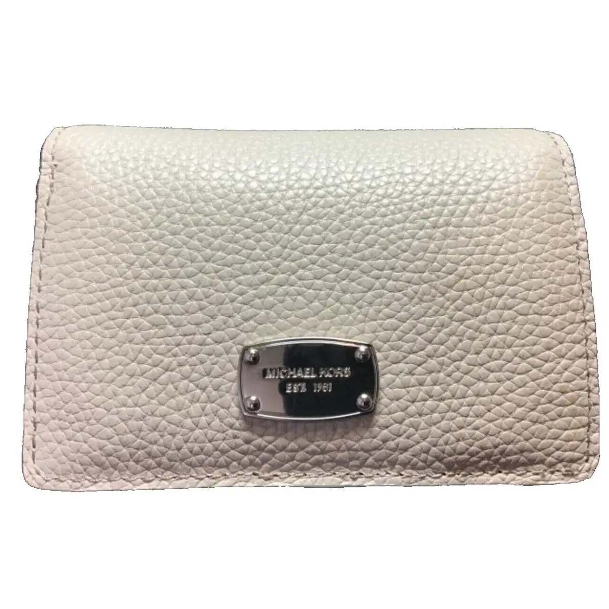 Michael Kors Wallet Jet Set Cement Leather RETAIL-$98