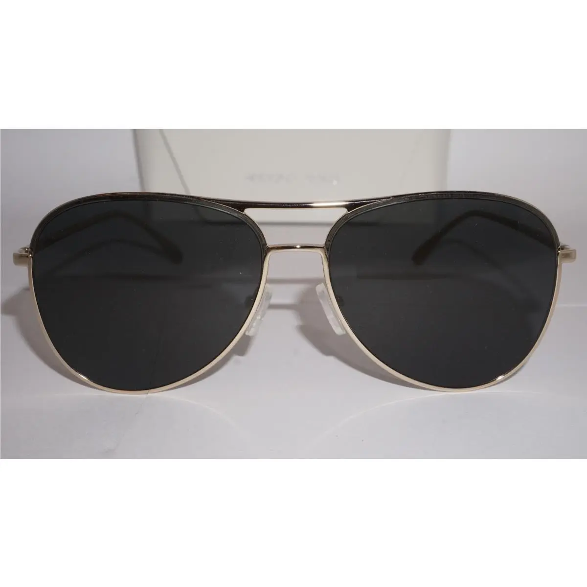 Michael Kors Sunglasses Kona Aviator Gold Grey MK1089 101487 59 14 140