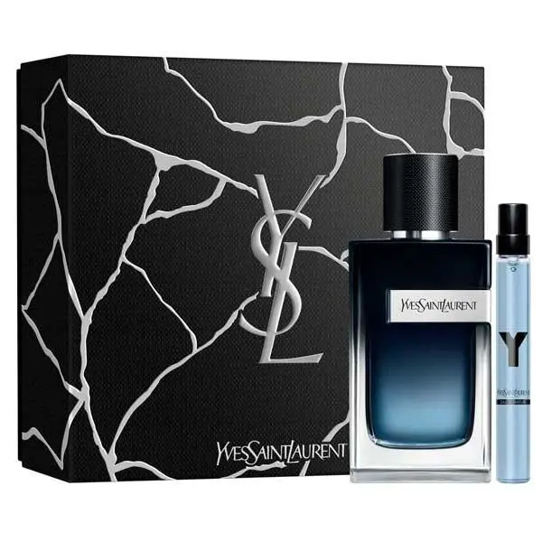 Yves Saint Laurent Gift Set Y Eau de Parfum By Yls 2pc 3.3 Oz. Edp + 10ml Men