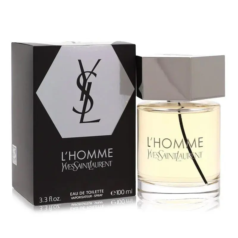 Ysl L`homme Yves Saint Laurent Men 3.3 oz Eau De Toilette Spray