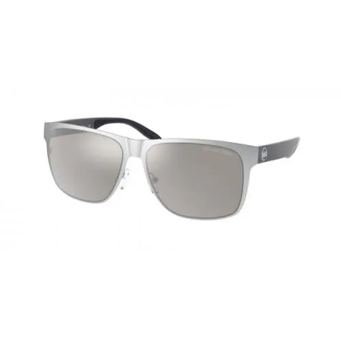 Michael Kors MK1103 10016G Kodiak Matte Silver W/ Silver Mirror 58 MM