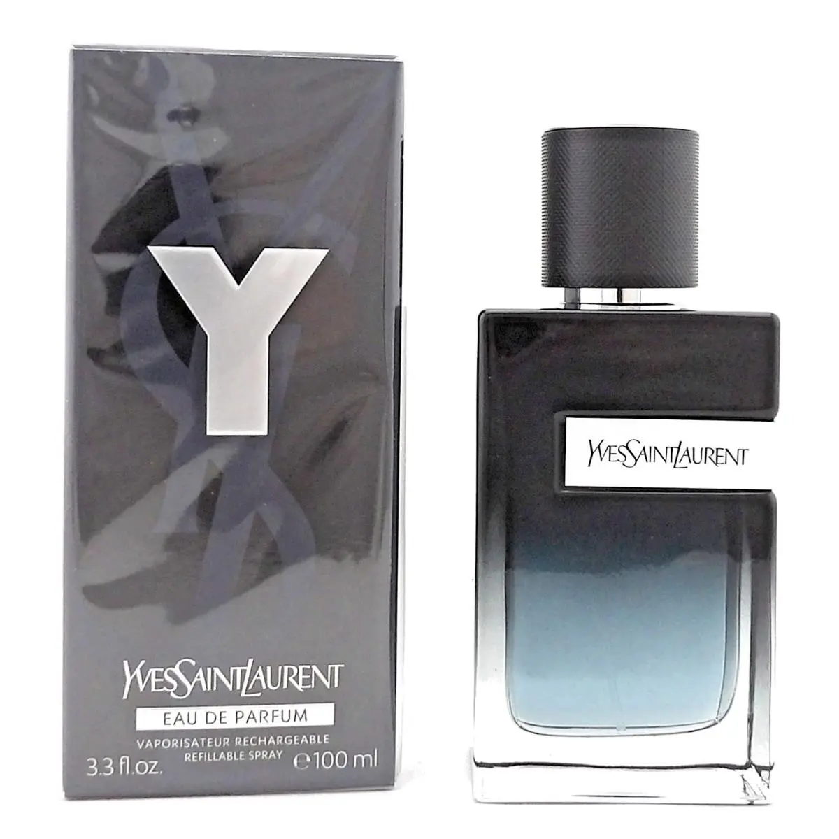 Y by Yves Saint Laurent 3.3 Oz. Eau de Parfum Refillable Spray Box