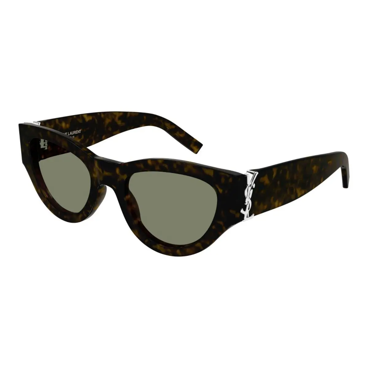 Saint Laurent SL M94 Dark Havana/green 008 Sunglasses