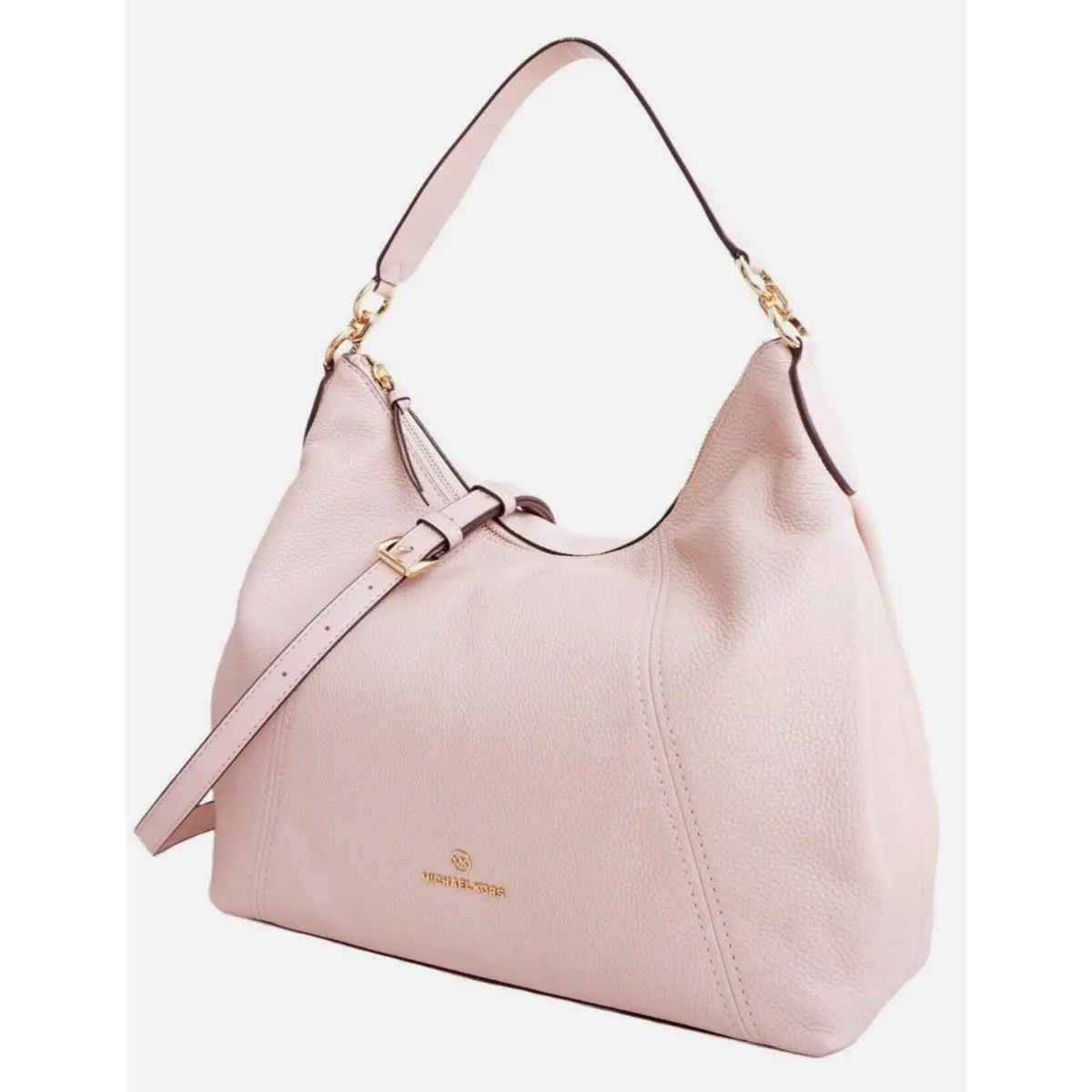 Michael Kors Sienna Soft Pink Pebbled Leather Large Convertible Shoulder/hobo