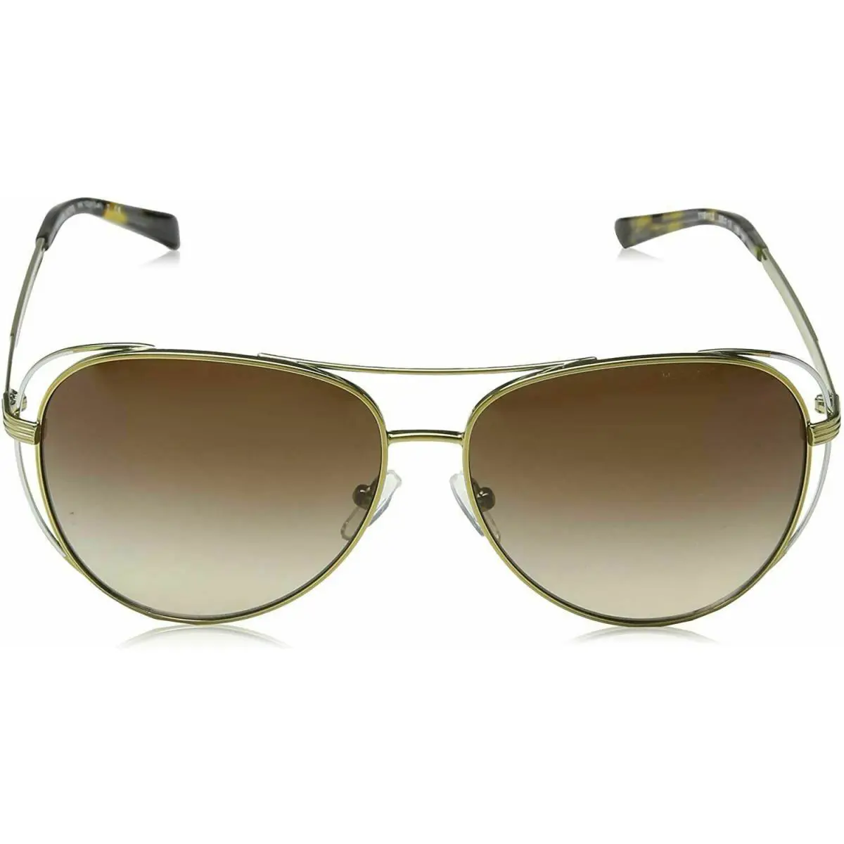 Michael Kors MK1024 119113 58 Gold/silver W/brown Lens 58mm Sunglasses