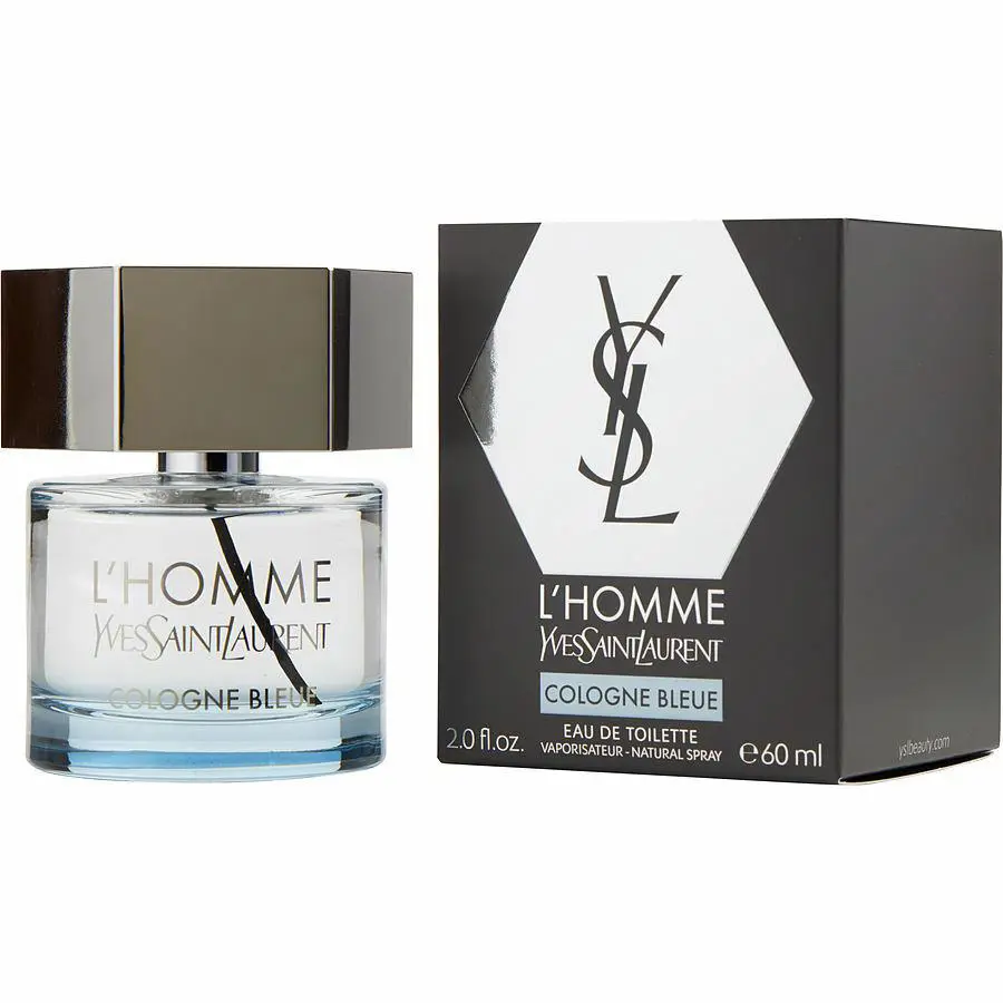 L`homme Cologne Bleue By Yves Saint Laurent-eau De Toilette Spray-2.0oz/60ml-New