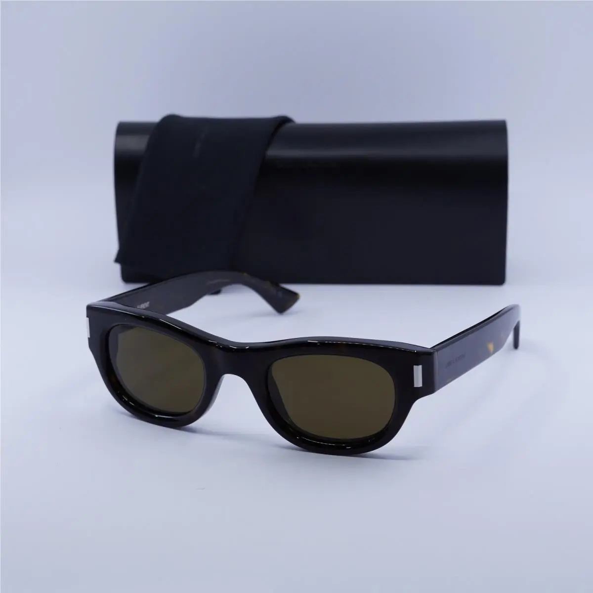 Saint Laurent SL761 002 Dark Havana/brown 49-21-145 Sunglasses by Yves Saint Laurent