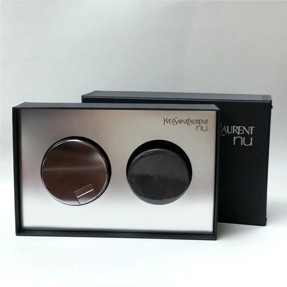 Nu Eau De Parfum 1.6 oz 5.2 oz Black Soap 2 Piece Set by Yves Saint Laurent