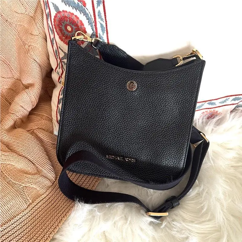 Michael Kors Briley Small Pebbled Leather Messenger Bag 35S1G7BM1L