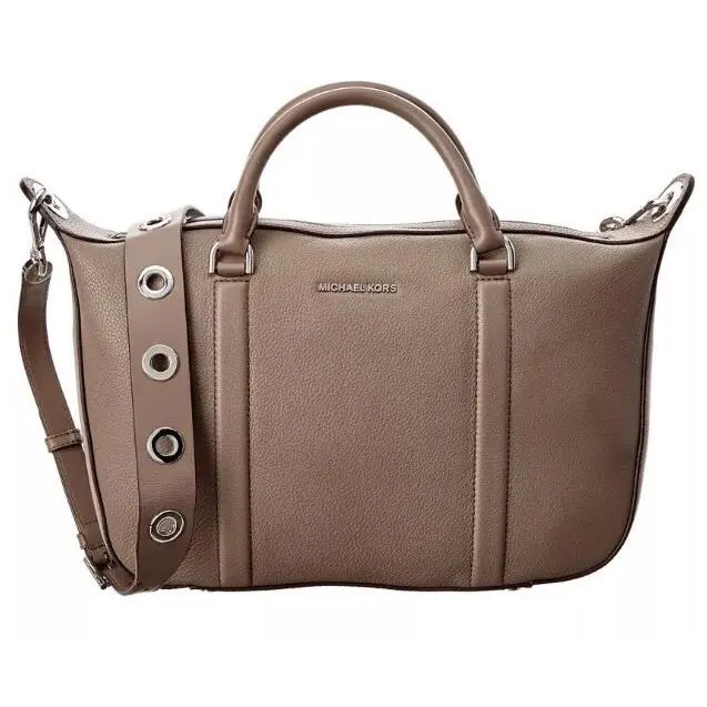 Michael Kors Raven Cinder Large Satchel Leather Bag MRSP$368.00