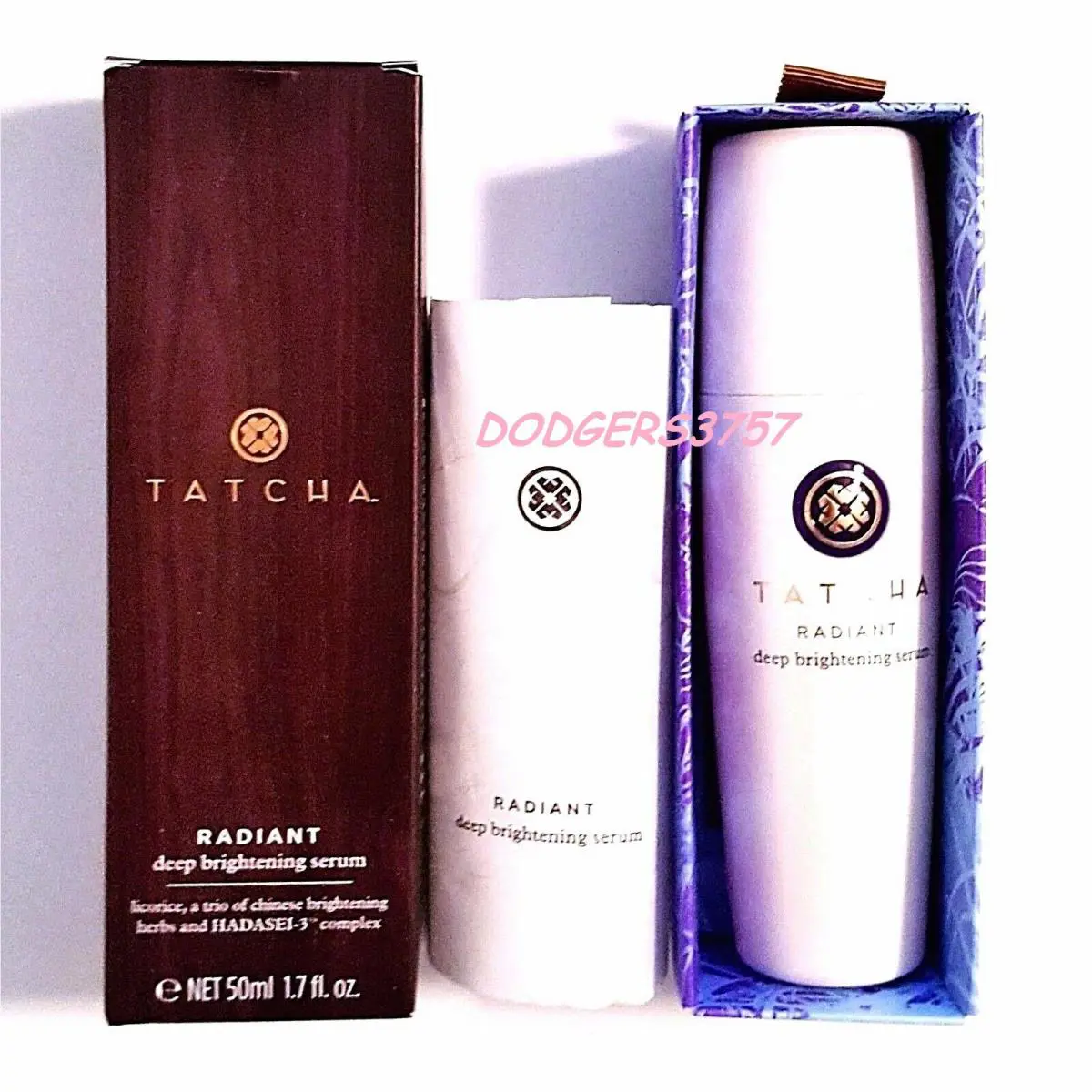 Tatcha Radiant Deep Brightening Serum 1.7 OZ Full Size Box Amazing