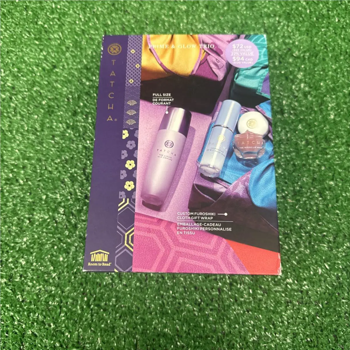 Tatcha Protect and Prime Trio Liquid Silk Canvas Mini Dewy Skin Mist