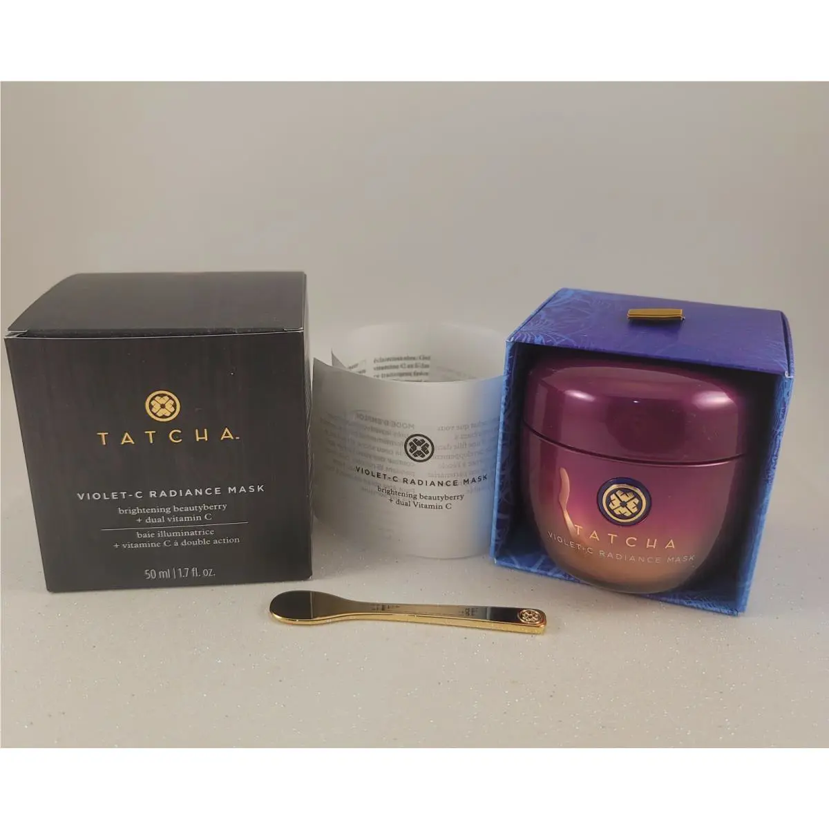 Tatcha Violet-c Radiance Mask Brightening 1.7 fl oz Full Size